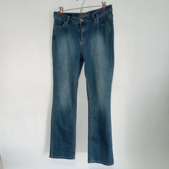 Buffalo David Bitton 10/30 Mid Rise Soft Stretch  Blue Jeans - Picture 1 of 16